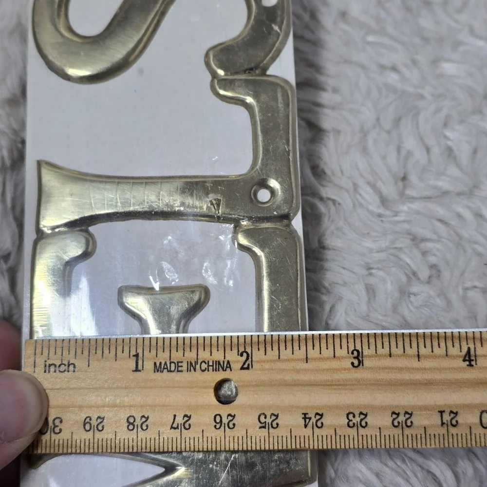 Vintage SPIEGEL Brass Bathroom Towels Hook Rack Holder Towel Kitchen Laundry